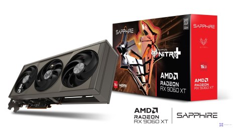 Karta graf. SAPPHIRE NITRO+ RX 9060 XT GAMING OC 16 (OUTLET)