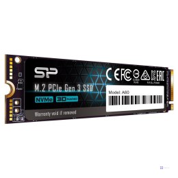 SSD Silicon Power A60 128GB M.2 PCIe NVMe Gen3x4