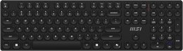 Zestaw klawiatura + mysz MSI Forge K210 Wireless Mouse and Keyboard Combo bezprzewodowe czarne