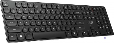 Zestaw klawiatura + mysz MSI Forge K210 Wireless Mouse and Keyboard Combo bezprzewodowe czarne
