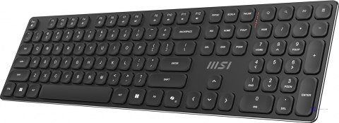 Zestaw klawiatura + mysz MSI Forge K210 Wireless Mouse and Keyboard Combo bezprzewodowe czarne