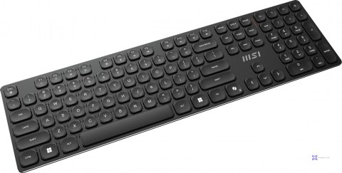 Zestaw klawiatura + mysz MSI Forge K210 Wireless Mouse and Keyboard Combo bezprzewodowe czarne