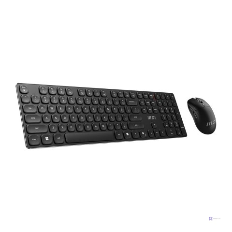 Zestaw klawiatura + mysz MSI Forge K210 Wireless Mouse and Keyboard Combo bezprzewodowe czarne