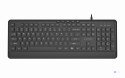 GEMBIRD KLAWIATURA PRZEWODOWA MULTIMEDIALNA SLIM, USB 5 KLAWISZY HOTKEYS, US LAYOUT, CZARNA