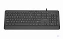GEMBIRD KLAWIATURA PRZEWODOWA MULTIMEDIALNA SLIM, USB 5 KLAWISZY HOTKEYS, US LAYOUT, CZARNA