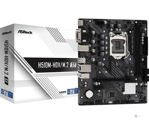 Płyta główna Asrock H510M-HDV/M.2 SE (OUTLET)
