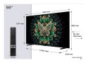 Telewizor TCL 98C6K Neo QD-Mini LED 98" 4K Ultra HD 144Hz Google TV Dolby Atmos Metaliczny