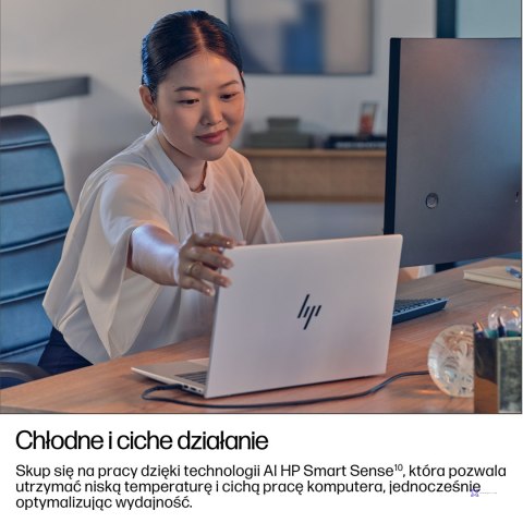 HP EliteBook 8 G1i Ultra 7 255U 16"WUXGA 400nits AG LBL 32GB DDR5 5600 SSD1TB LTE 5G Cam 5MP+IR+ISP 62Wh W11Pro Glacier Silver A