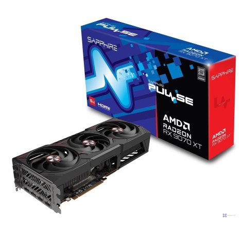 Karta graf. SAPPHIRE PULSE RX 9070 XT GAMING 16GB (WYPRZEDAŻ)
