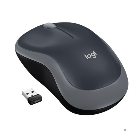 Mysz Logitech M185 910-002235 (optyczna; 1000 DPI; kolor szary (OUTLET)