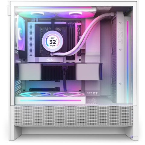 NZXT OBUDOWA H5 FLOW RGB MIDI TOWER Z OKNEM BIAŁA
