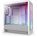 NZXT OBUDOWA H5 FLOW RGB MIDI TOWER Z OKNEM BIAŁA