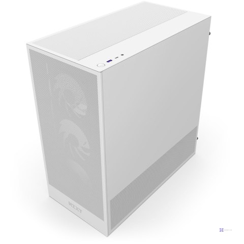 NZXT OBUDOWA H5 FLOW RGB MIDI TOWER Z OKNEM BIAŁA