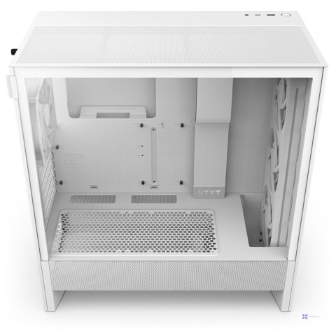 NZXT OBUDOWA H5 FLOW RGB MIDI TOWER Z OKNEM BIAŁA