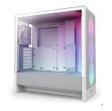 NZXT OBUDOWA H5 FLOW RGB MIDI TOWER Z OKNEM BIAŁA