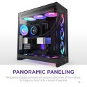 NZXT OBUDOWA H9 FLOW RGB+ MIDI TOWER Z OKNEM CZARNA