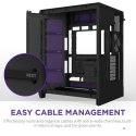 NZXT OBUDOWA H9 FLOW RGB+ MIDI TOWER Z OKNEM CZARNA