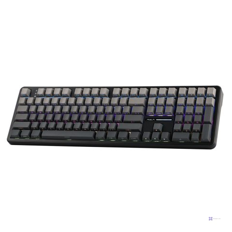 Klawiatura gasket F108 Gradient Grey NimbusV3 switch RGB AULA