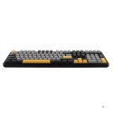 Klawiatura gasket F108 Gray+Orange+Deep Gray Volcano switch RGB AULA