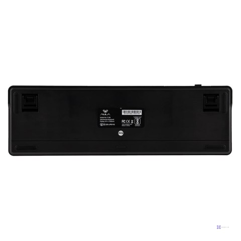 Klawiatura gasket F108 Gray+Orange+Deep Gray Volcano switch RGB AULA