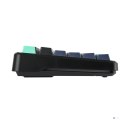 Klawiatura gasket F87 Pro Dark Blue + Black + Cyan GrayWoodV4 switch RGB AULA