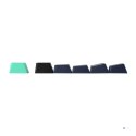 Klawiatura gasket F87 Pro Dark Blue + Black + Cyan GrayWoodV4 switch RGB AULA