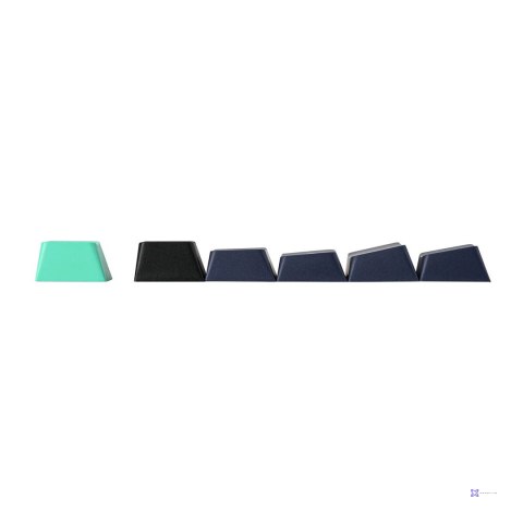 Klawiatura gasket F87 Pro Dark Blue + Black + Cyan GrayWoodV4 switch RGB AULA