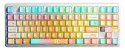 Klawiatura gasket F87Pro V2 Orange Soda Kailh Meteorite Ice Cream switch RGB AULA