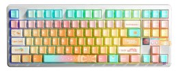 Klawiatura gasket F87Pro V2 Orange Soda Kailh Meteorite Ice Cream switch RGB AULA
