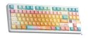 Klawiatura gasket F87Pro V2 Orange Soda Kailh Meteorite Ice Cream switch RGB AULA