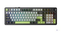 Klawiatura gasket F99 Pro Black+Gray+Green GrayWood switch RGB AULA
