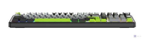 Klawiatura gasket F99 Pro Black+Gray+Green GrayWood switch RGB AULA