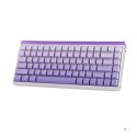 Klawiatura gasket HERO84 HE White+Purple+Gradient+LIGHT JadeKing switch RGB AULA