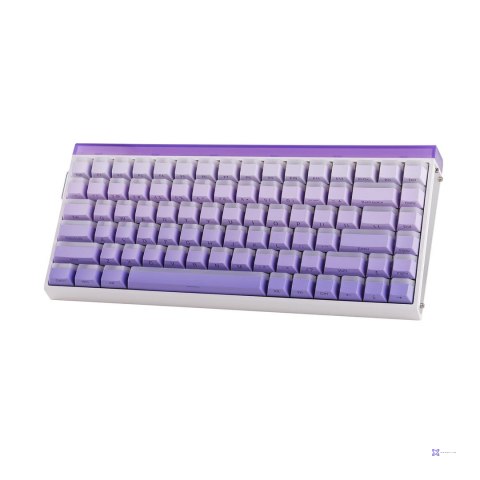 Klawiatura gasket HERO84 HE White+Purple+Gradient+LIGHT JadeKing switch RGB AULA