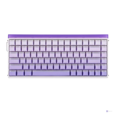 Klawiatura gasket HERO84 HE White+Purple+Gradient+LIGHT JadeKing switch RGB AULA