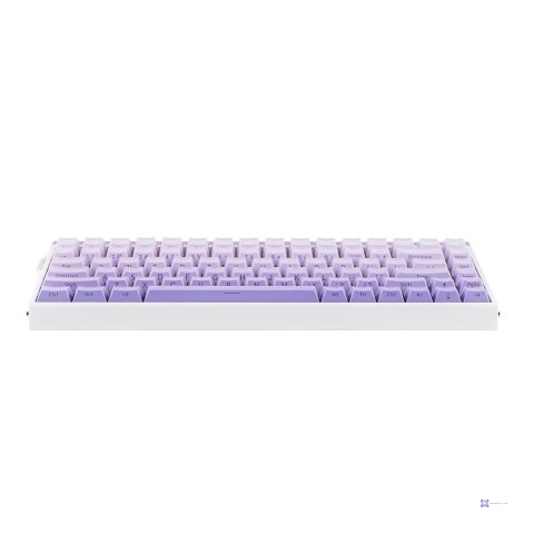 Klawiatura gasket HERO84 HE White+Purple+Gradient+LIGHT JadeKing switch RGB AULA