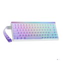 Klawiatura gasket HERO84 HE White+Purple+Gradient+LIGHT JadeKing switch RGB AULA