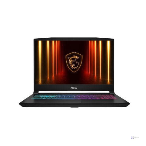 MSI Katana 15 HX B14WFK-605XPL i7-14650HX 15.6" FHD 144Hz IPS-Level 16GB DDR5 SSD512 GeForce RTX 5060 8GB NoOS