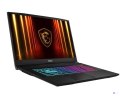 MSI Katana 17 HX B14WGK-036XPL i7-14650HX 17.3" QHD 240Hz 16GB DDR5 SSD1TB GeForce RTX 5070 8GB NoOS