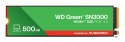SSD WD Green SN3000 500GB NVMe WDS500G4G0E