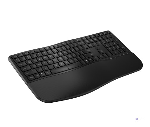 Klawiatura HP 680 Comfort Dual-Mode Keyboard Wireless/Bluetooth Black bezprzewodowa czarna 8T6L8AA