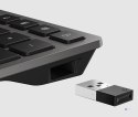 Klawiatura HP 720 Multi-Device Rechargeable Wireless Keyboard Nightfall Black bezprzewodowa czarna 9T5B1AA