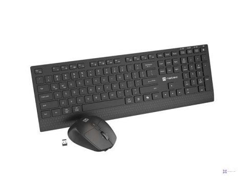 NATEC ZESTAW 2W1 KLAWIATURA MYSZ STINGRAY 2 US BEZPRZEWODOWY