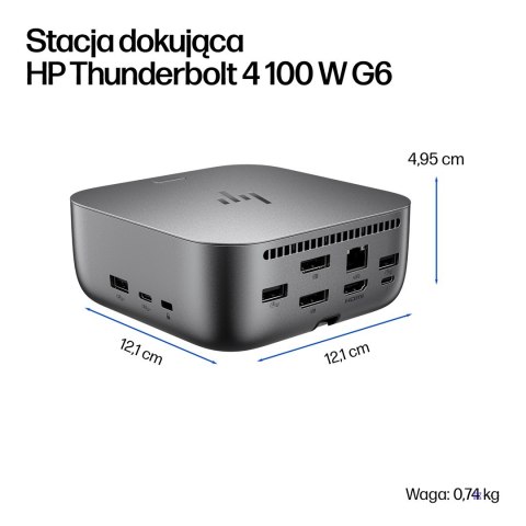 Stacja dokująca HP Thunderbolt 4 100W G6 Dock (OUTLET)