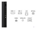 Telewizor TCL 65C6KS QD-Mini LED 65" 4K Ultra HD Google TV Dolby Atmos DVB-T2 Metaliczny