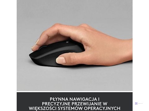MYSZ LOGITECH NANO WIRELESS M330 Silent Plus czarna
