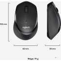 MYSZ LOGITECH NANO WIRELESS M330 Silent Plus czarna
