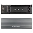 QOLTEC OBUDOWA NA DYSK SSD M.2 | SATA | NGFF | USB-C | SUPER SPEED | 2TB | SZARY (OUTLET)
