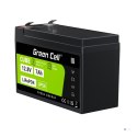 GREEN CELL AKUMULATOR LIFEPO4 CUBE 7AH 12V/12.8V 89.6WH LFPGC12V7AH