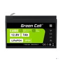 GREEN CELL AKUMULATOR LIFEPO4 CUBE 7AH 12V/12.8V 89.6WH LFPGC12V7AH